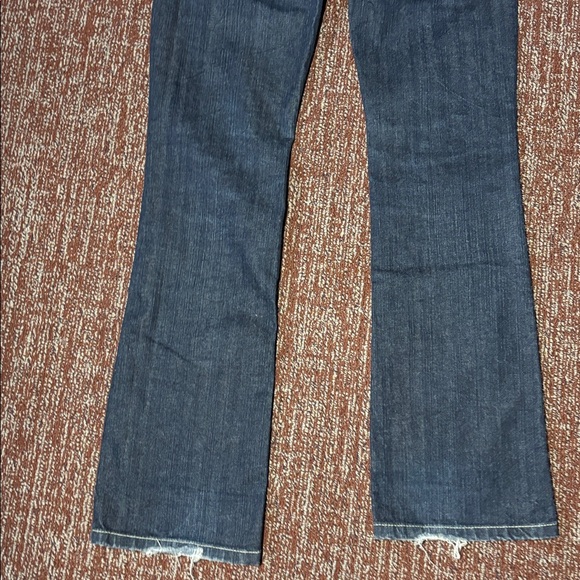 Guess vintage daredevil boot low rise dark wash denim women’s 26 - Picture 8 of 16
